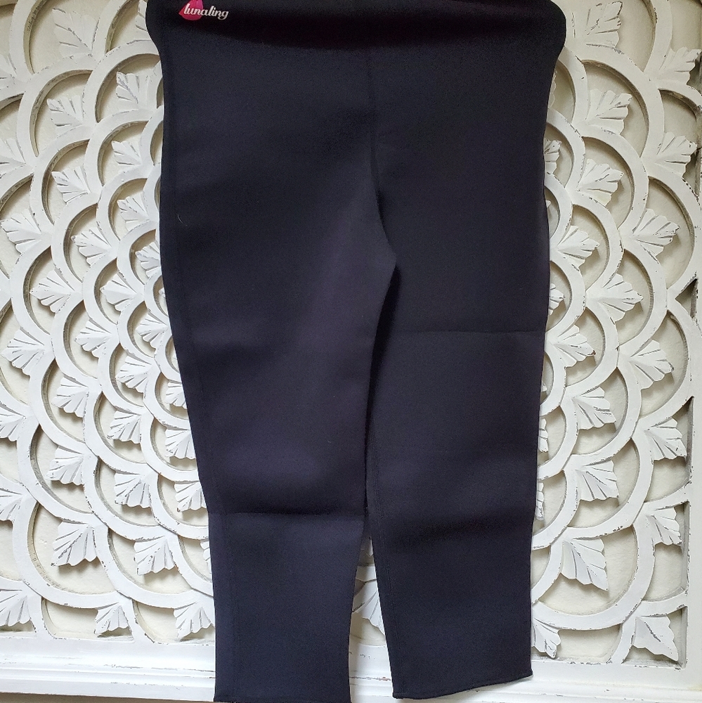 Lunaling line Exercise Sweat Fat Burning Capris by Zaggora Workout Wear …